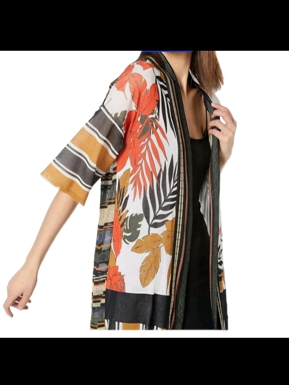 Vintage Fuzzi Jean Paul Gaultier Cardigan Y2K 90s Whimsy Italian Kimono Duster